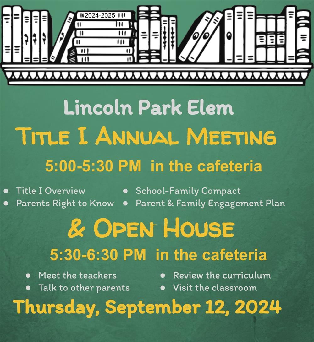 Annual Title I Meeting